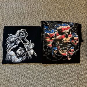 Punk rock biker shirts XXL